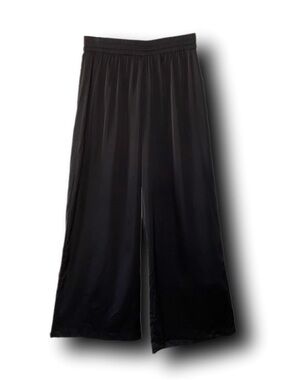 Rachel Zoe Wide Leg Satin-Feel Lounge Pants